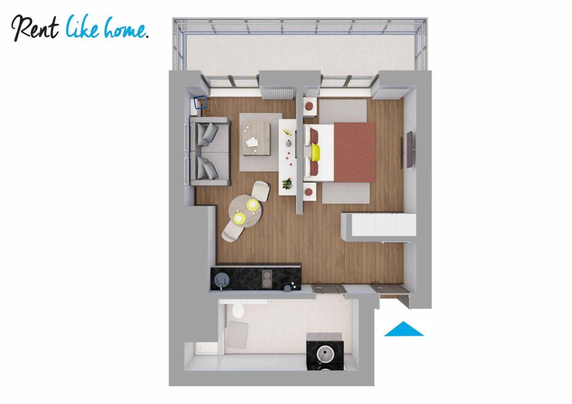 Rent Like Home - Oxygen Wronia 45 II Warsaw Ngoại thất bức ảnh